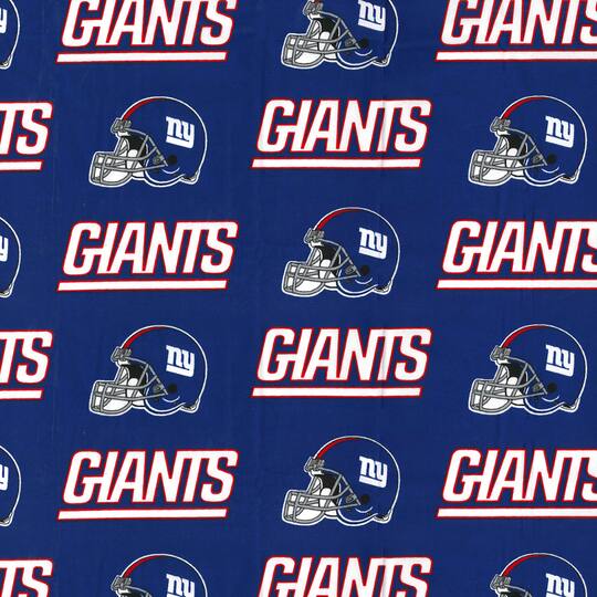 New York Giants Nfl Cotton By Fabric Traditions